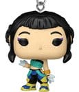 Portachiavi Pop! KPop Demon Hunters Zoey in esposizione da 12 pezzi, 4 cm, Funko