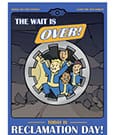Fallout Reclamation Day Stampa Artistica Edizione Limitata 42 x 30 cm Fanattik