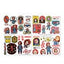 Chucky – Set di oltre 35 adesivi tech riutilizzabili