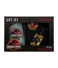Jurassic Park Set Regalo Dino con Portachiavi, Spilla e Carte da Gioco FaNaTtik