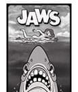 Jaws Stampa Artistica Edizione Limitata 42 x 30 cm Fanattik