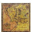 Mappa in Metallo del Signore degli Anelli – Edizione Limitata con Stand – Fanattik