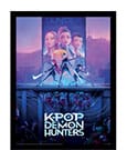 KPop Demon Hunters Poster Incorniciato Collezionabile 30x40 cm - Pyramid International