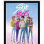 Poster Incorniciato Collector Print KPop Demon Hunters Saja Boys di Pyramid International