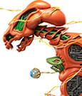 R-Type Action Figure Figma Dobkeratops 20 cm FREEing