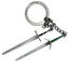 Portachiavi The Witcher III: Wild Hunt con le due spade di Geralt - Good Loot