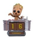Marvel Calendario Perpetuo 3D Groot con Pulsante Teschio 12 cm - Grupo Erik