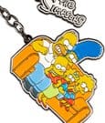 I Simpson Portachiavi Famiglia in Metallo 4,8 x 11,5 cm Grupo Erik