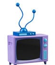 Lampada The Simpsons a forma di TV con luce LED e cavo USB-C - Grupo Erik