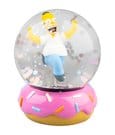The Simpsons Palla di Vetro Homer Simpson con Ciambella 10 cm - Grupo Erik