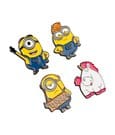 Minions Spille da collezione, Set da 4 – Grupo Erik