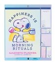 Snoopy Magnetic Planner 2026/27 30x35 cm – Peanuts Agenda Magnetica con Blocco Note e Adesivi