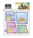 Star Wars The Mandalorian Etichette Adesive Premium Grogu – Confezione da 8