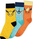 Pokémon Calzini 3-Pack Eevee Evolution Taglia 35-38 - Difuzed