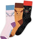 Pokémon Calzini 3-Pack Eevee Evolution 2.0 Taglia 43-46 Difuzed