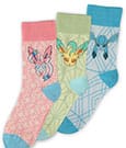 Pokémon Calzini 3-Pack Eevee Evolution 3.0 Taglia 39-42 Difuzed