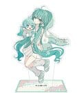 Hatsune Miku Miku Hug Series Acrylic Stand Flower Ver. 15 cm Good Smile Company