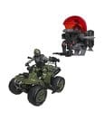 G.I. Joe Classified Series Action Figure e Veicolo Snake Eyes & Varmint ATV contro Stealth Viper & Cobra Stealth Flight Pod (Trubble Bubble) 15 cm Hasbro