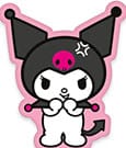 Cuscino Kuromi Smiling 36 cm – Sanrio – Herding