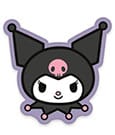 Cuscino Sanrio Kuromi Face 36 cm - Herding