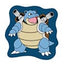 Cuscino Pokémon Blastoise 36 cm – Peluche Morbido Ufficiale