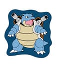 Cuscino Pokémon Blastoise 36 cm – Peluche Morbido Ufficiale