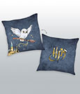 Cuscino Harry Potter Logo e Hedwig 40x40 cm Herding