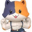 Mini Figure Meowscles Fortnite Cosbi Hot Toys 8 cm
