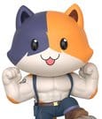 Mini Figure Meowscles Fortnite Cosbi Hot Toys 8 cm