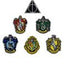 Toppe ricamate Harry Potter Stemmi delle Case, confezione da 6 - Cinereplicas