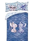 Lilo & Stitch Copripiumino Stitch & Angel Waves 140x200 cm + Federa 70x90 cm Halantex