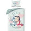 Copripiumino Lilo & Stitch Little Lovebug Halantex 140 x 200 cm con Federa 70 x 90 cm
