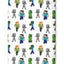 Minecraft Lenzuolo con angoli 90 x 200 cm Halantex