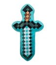 Cuscino decorativo a forma di Spada di Diamante Minecraft 45 cm Halantex