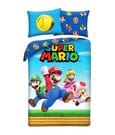 Super Mario Set Federa e Piumino 140x200 cm Halantex