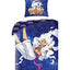One Piece Set copripiumino Ver. 5 in cotone 140 x 200 cm