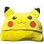 Pokémon Coperta con Cappuccio Pikachu 120x150 cm Halantex