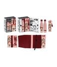 Set Regalo Spy x Family con Borraccia in Acciaio, Adesivo e Copertina per Libro, Rosa/Rosso, Halantex