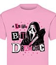 T-Shirt Scream Ghost Face A Little Bit Dramatic Taglia S Indiego