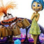 Inside Out 2 Deluxe Art Scale Statue 1/10 Gioia e Ansia 26 cm Iron Studios
