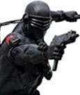 GI Joe Art Scale Statua 1/10 Snake Eyes 23 cm - Iron Studios