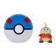 Pokémon Clip 'n' Go Fuecoco e Great Ball - Action Figure Jazwares