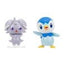 Pokémon Action Figure 2 Pezzi Espurr e Piplup - Jazwares