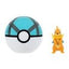 Action Figure Pokémon Clip 'n' Go Buizel con Net Ball Jazwares