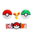 Pokémon Set Cintura Clip 'n' Go Fennekin - Giocattolo Ufficiale Jazwares