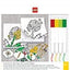 LEGO Creativity Set Plants – Set di cancelleria con minifigure LEGO, Joy Toy