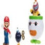 World of Nintendo Mini Figure 2-Pack Mario e Bowser Jr. Clown Car 6 cm - Jakks Pacific