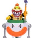 Action Figure Bowser Jr. con Clown Car 13 cm - Super Mario Galaxy - Jakks Pacific