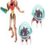 World of Nintendo Metroid Mini Figure 3-Pack Samus Bounty Hunter 6 cm - Jakks Pacific