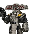 Warhammer The Horus Heresy Action Figure 1/18 Iron Warriors Tyrant Siege Master Terminator con lanciarazzi 14 cm Joy Toy